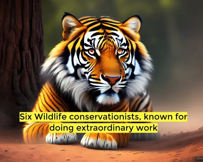 Six Wildlife conservationists