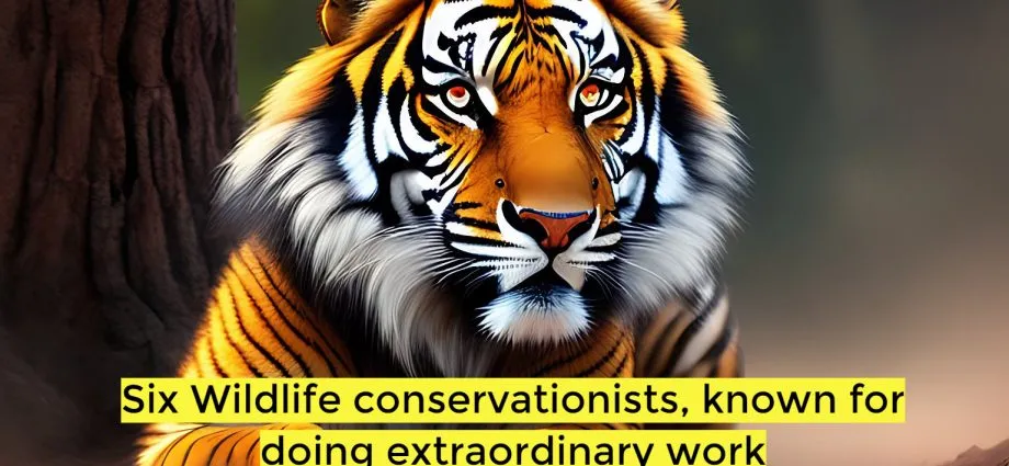 Six Wildlife conservationists