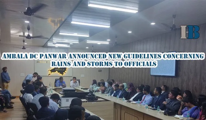 Ambala DC Panwar announced new guidelines concerning