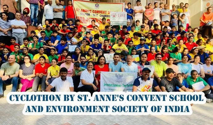 Cyclothon by Environment Society of India