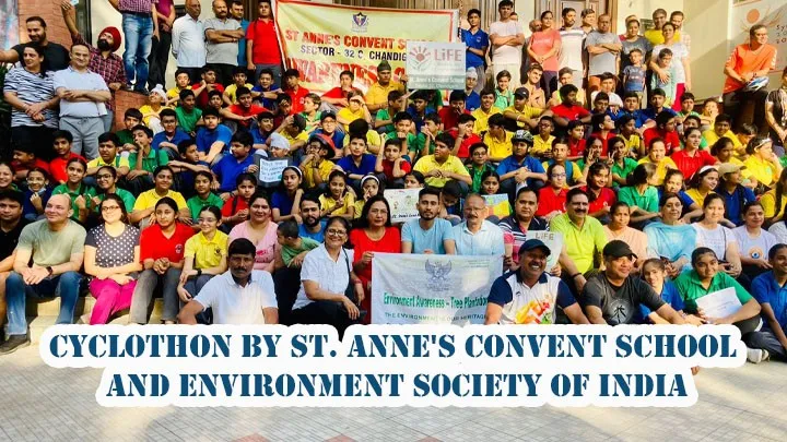Cyclothon by Environment Society of India