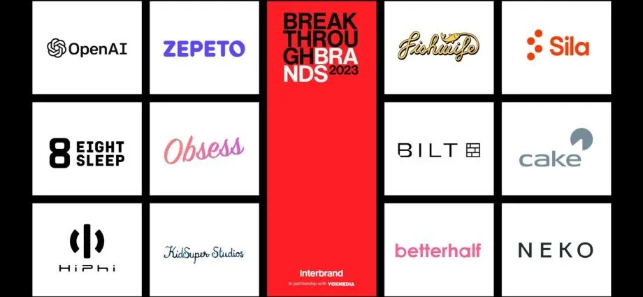 Interbrand Brands 2023 Top 12