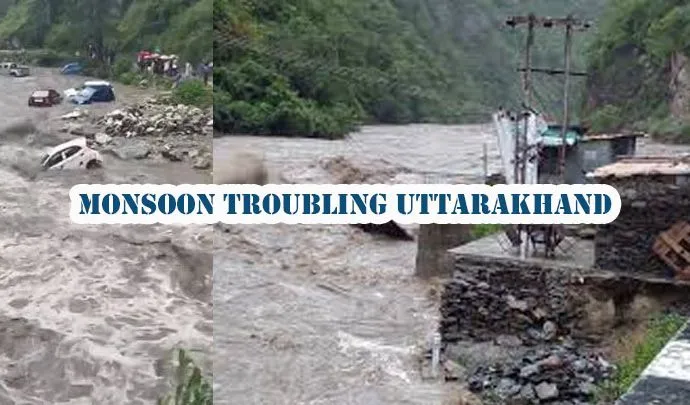 Monsoon Troubling Uttarakhand