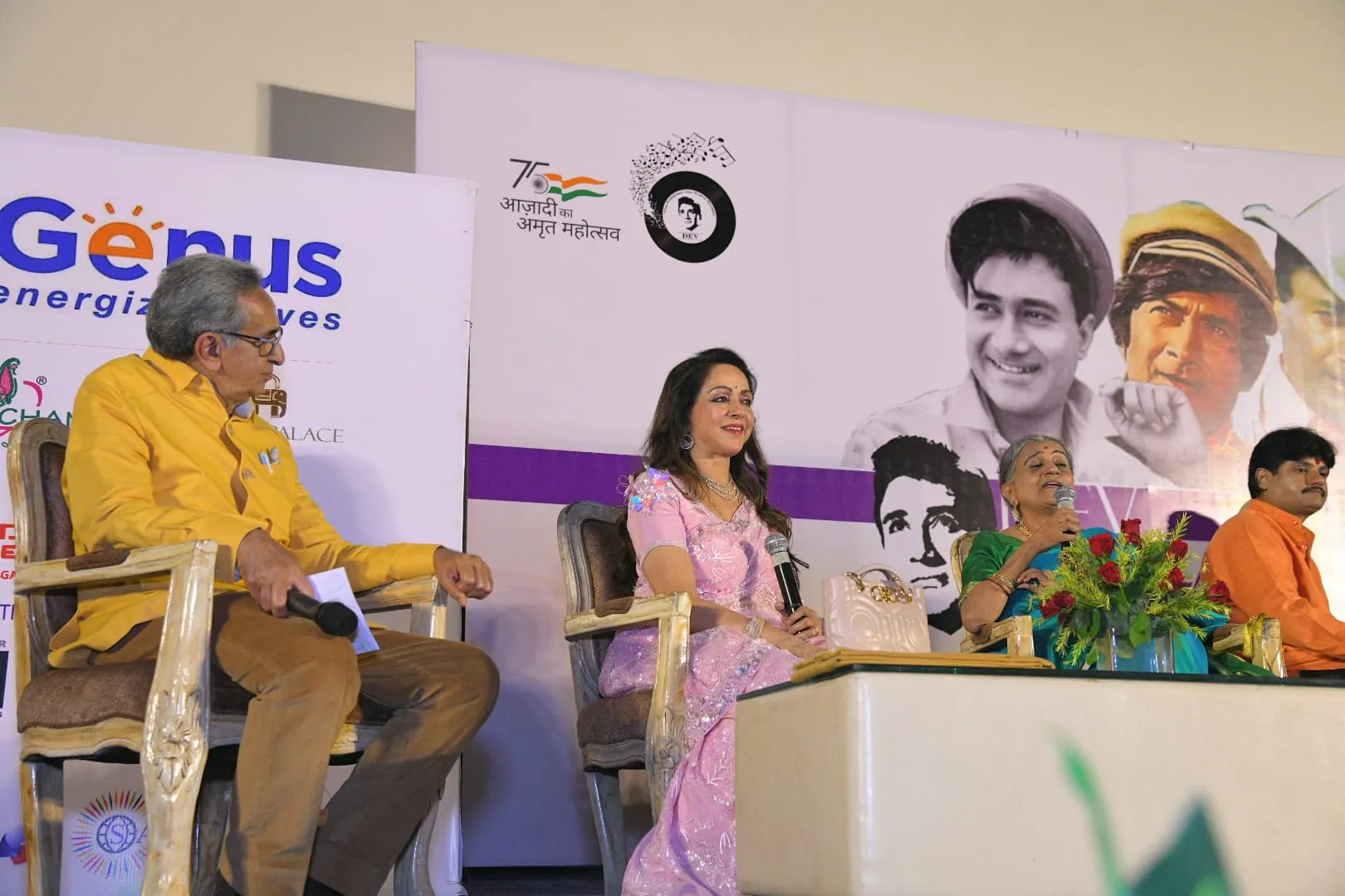 Hema Malini Tribute to Dev Anand