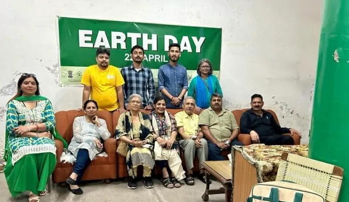 The Environment Society of India strongly opposed the use of Plastic on World Earth Day 2024