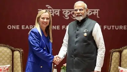Pm Modi And Giorgia Meloni 0bb493c3b511373192d379923cfd69bd